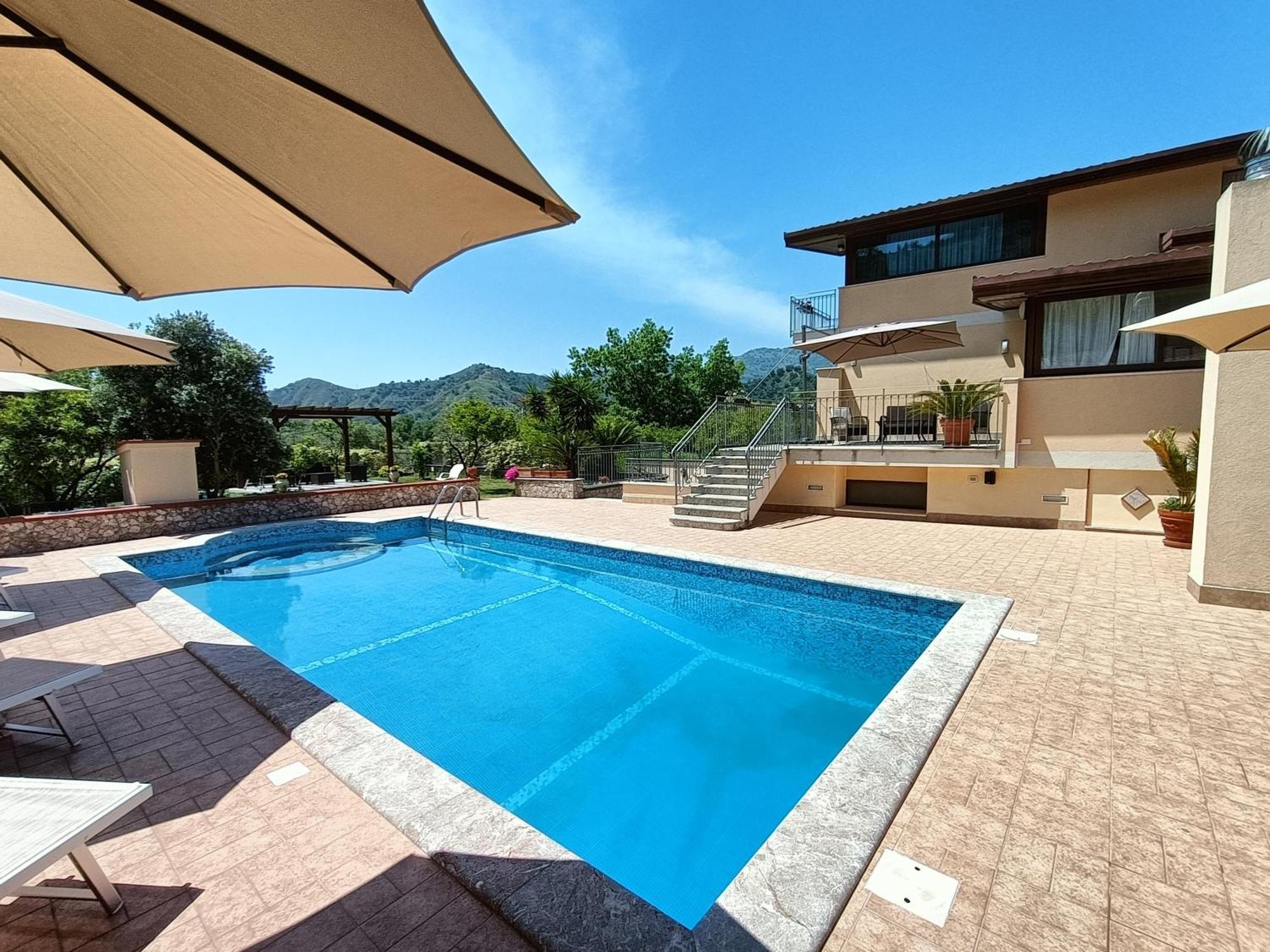 Villa Gloria Gaggi Exterior foto